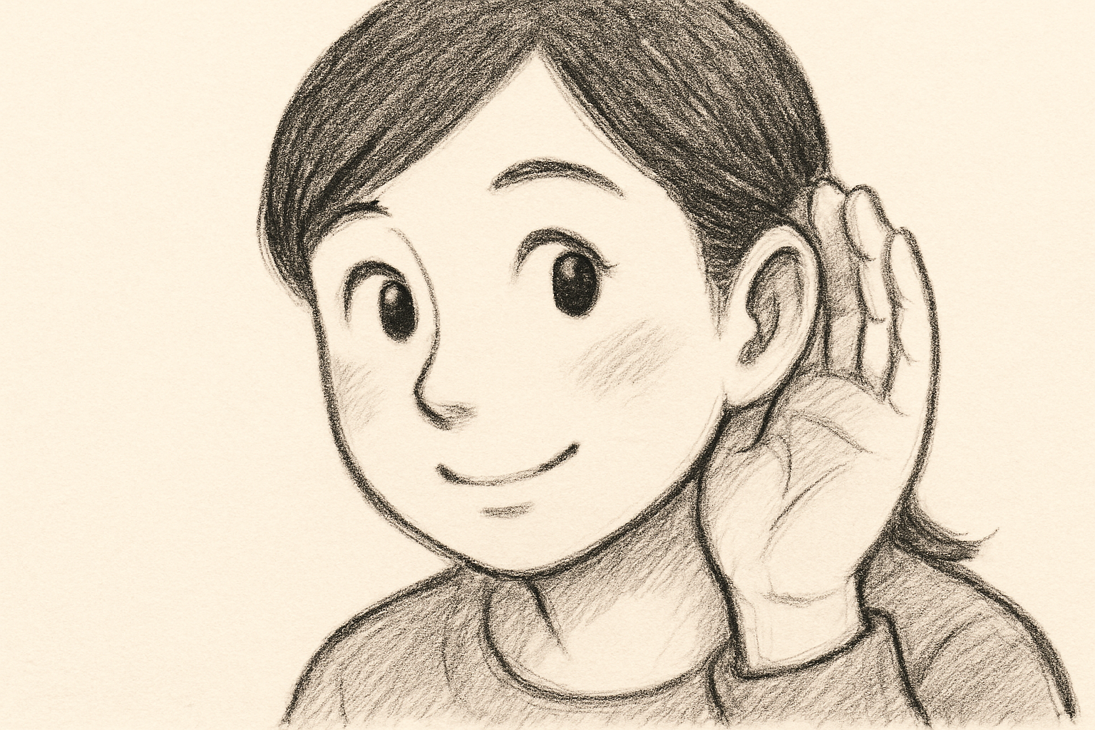 子どもの声を聴く感覚
